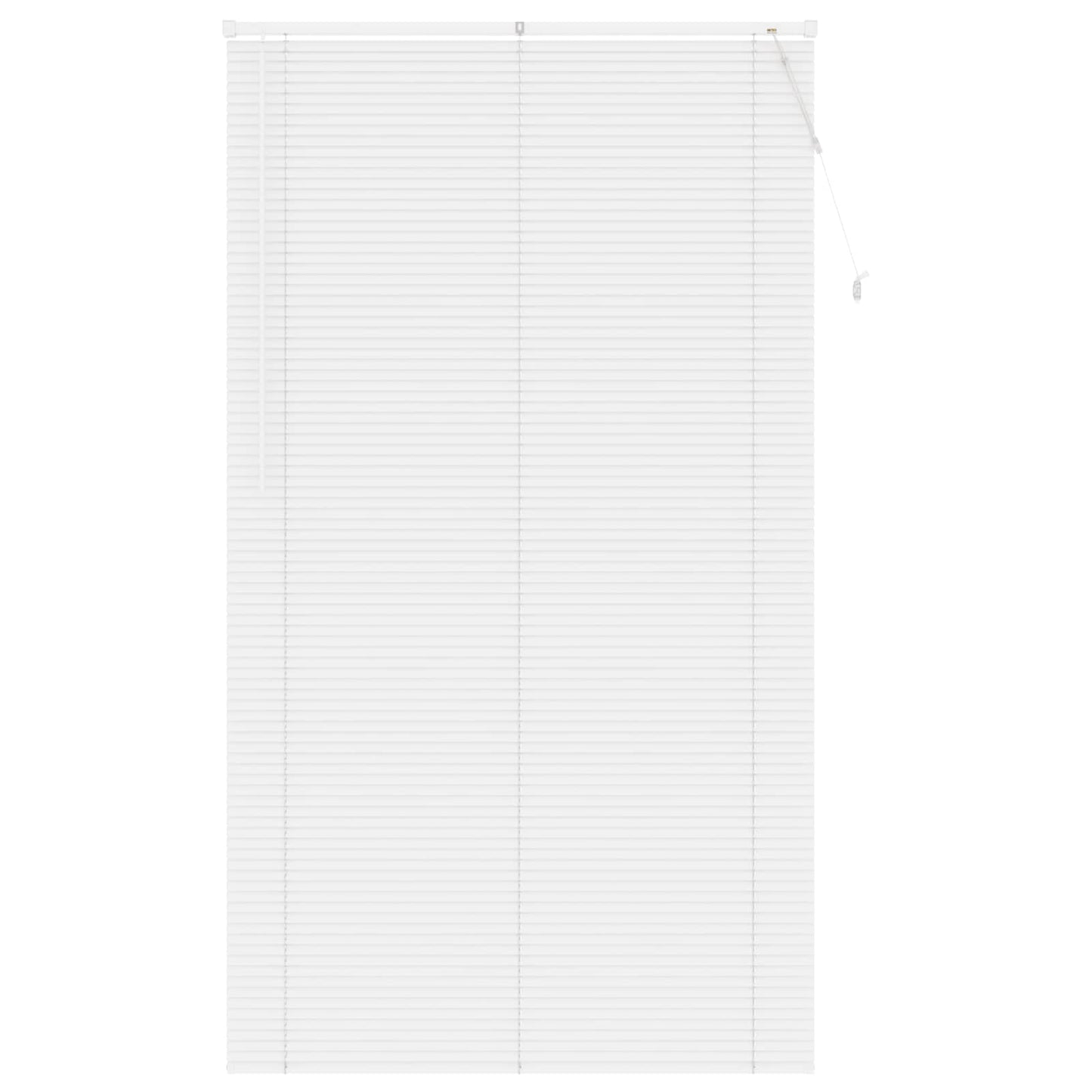 vidaXL Βενετσιάνικη Σκίαση Λευκός 213 x 110 εκ PVC