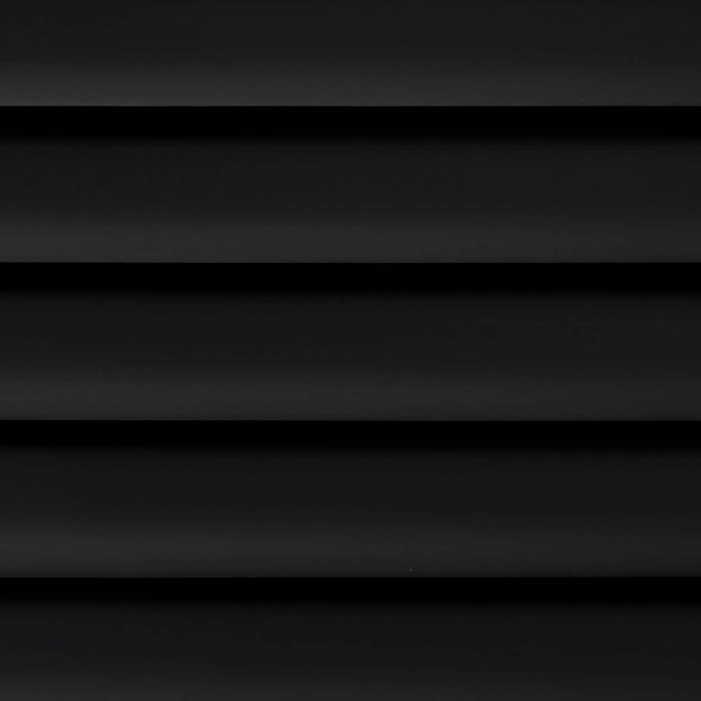 vidaXL Βενετσιάνικη Σκίαση Μαύρο 150 x 160 cm 25 mm PVC