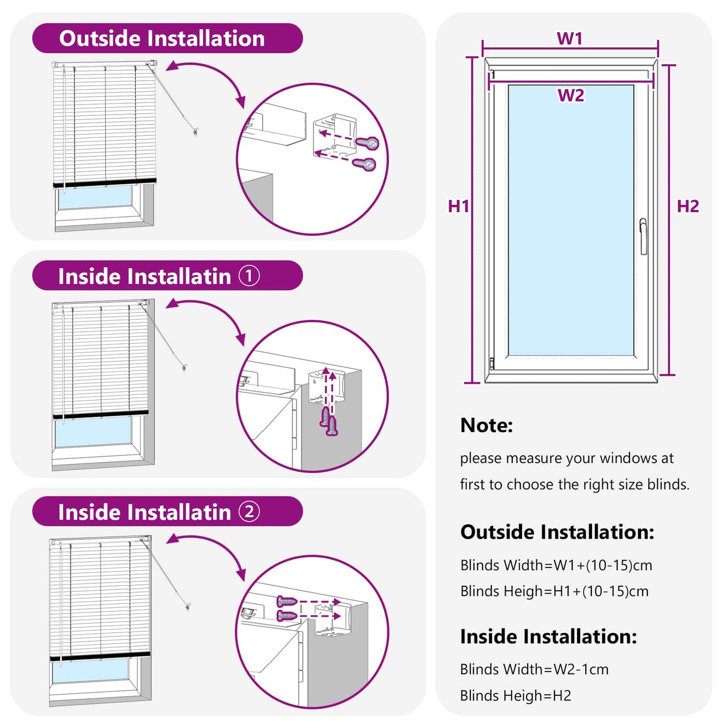 vidaXL Βενετσιάνικη Σκίαση Μαύρο 150 x 160 cm 25 mm PVC