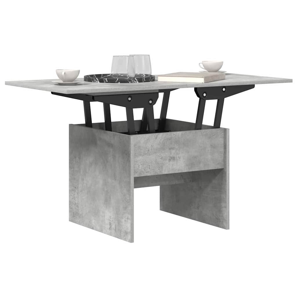 vidaXL Τραπεζάκι σαλονιού Σκυρόδεμα Γκρι 55 x 54,5 x 45 εκ