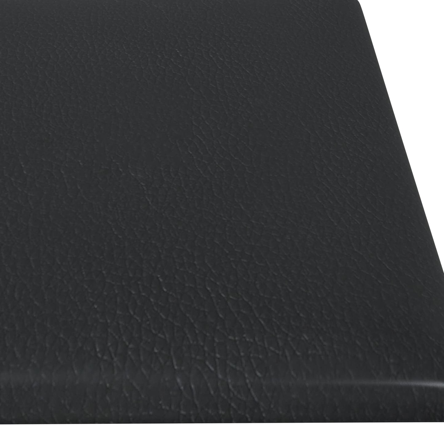 vidaXL Κεφαλάρι Τοίχου 12 pcs Μαύρο 60 x 15 cm ύφασμα