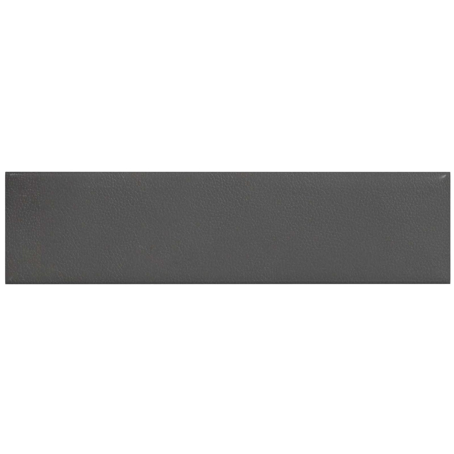vidaXL Κεφαλάρι Τοίχου 12 pcs 60 x 15 cm Γκρι ύφασμα