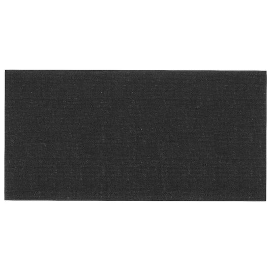 vidaXL Κεφαλάρι Τοίχου 12 pcs 60 x 30 cm Μαύρο ύφασμα