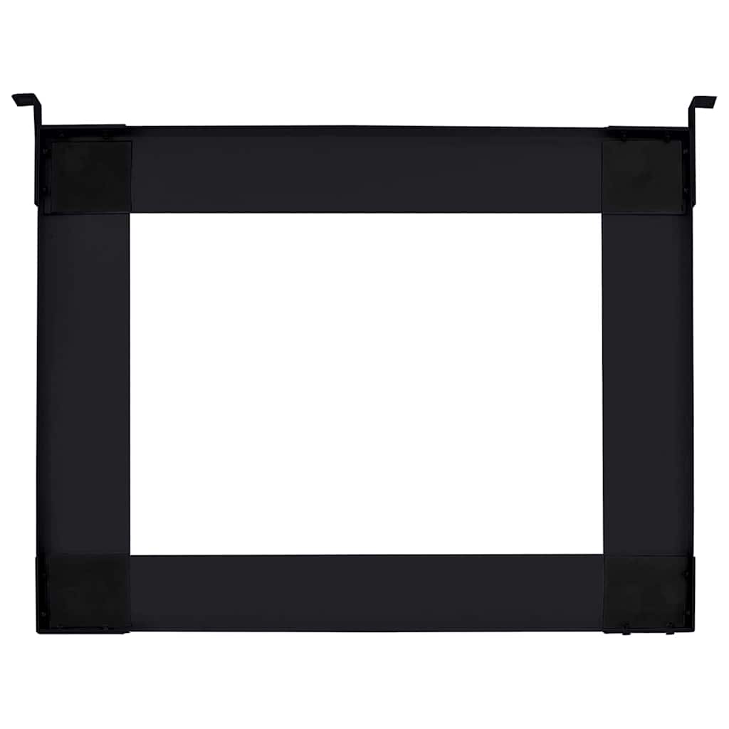 vidaXL Βάση Πλυντηρίου Ρούχων Μαύρο 64 x 55 x 32,5 εκ Ατσάλι