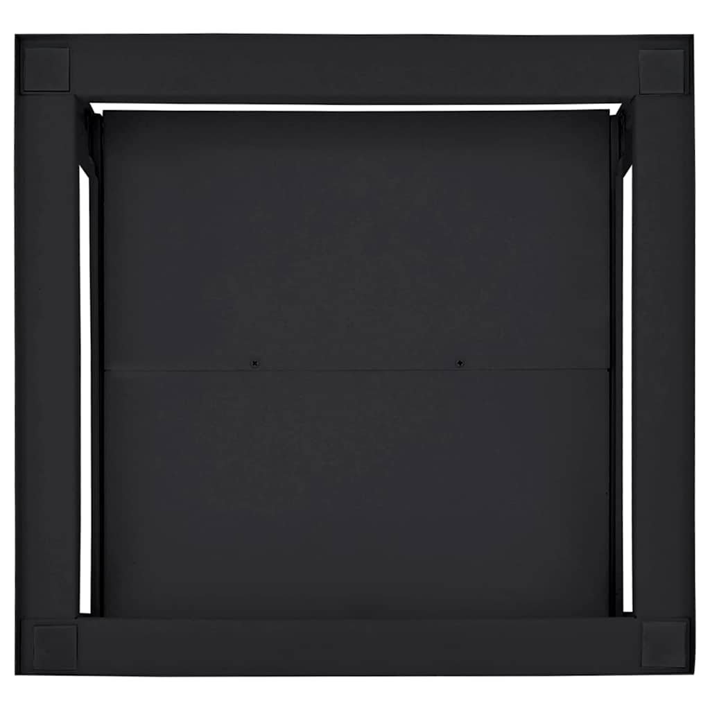 vidaXL Βάση Πλυντηρίου Ρούχων Μαύρο 60 x 56 x 52 εκ Ατσάλι