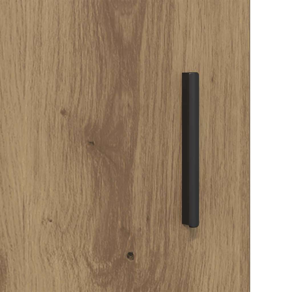 vidaXL Πλαϊνό γραφείο Artisan Oak 69,5 x 34 x 90 εκ.