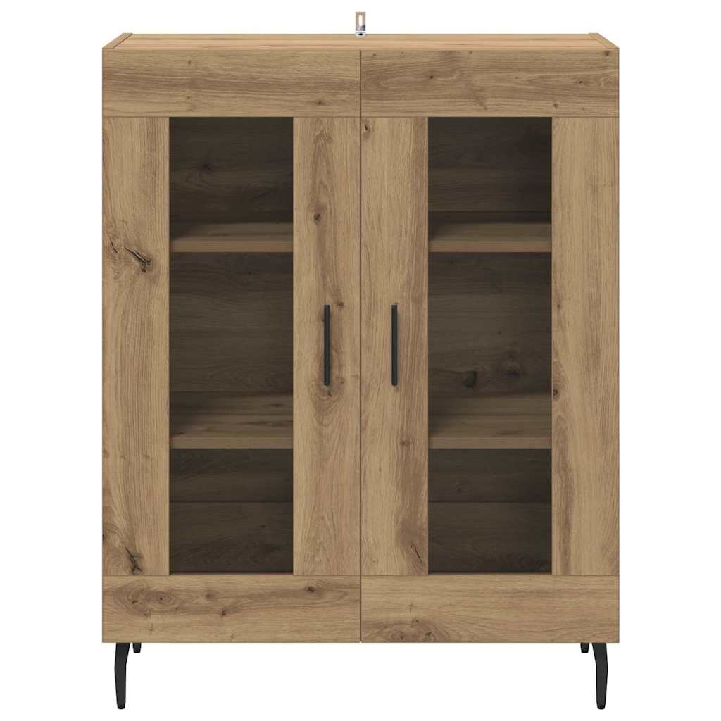 vidaXL Πλαϊνό γραφείο Artisan Oak 69,5 x 34 x 90 εκ.