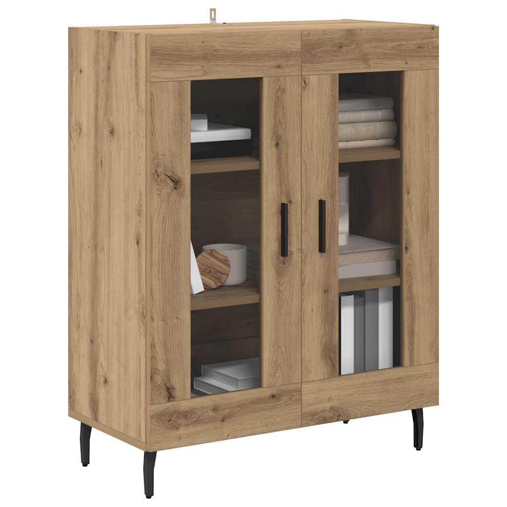 vidaXL Πλαϊνό γραφείο Artisan Oak 69,5 x 34 x 90 εκ.