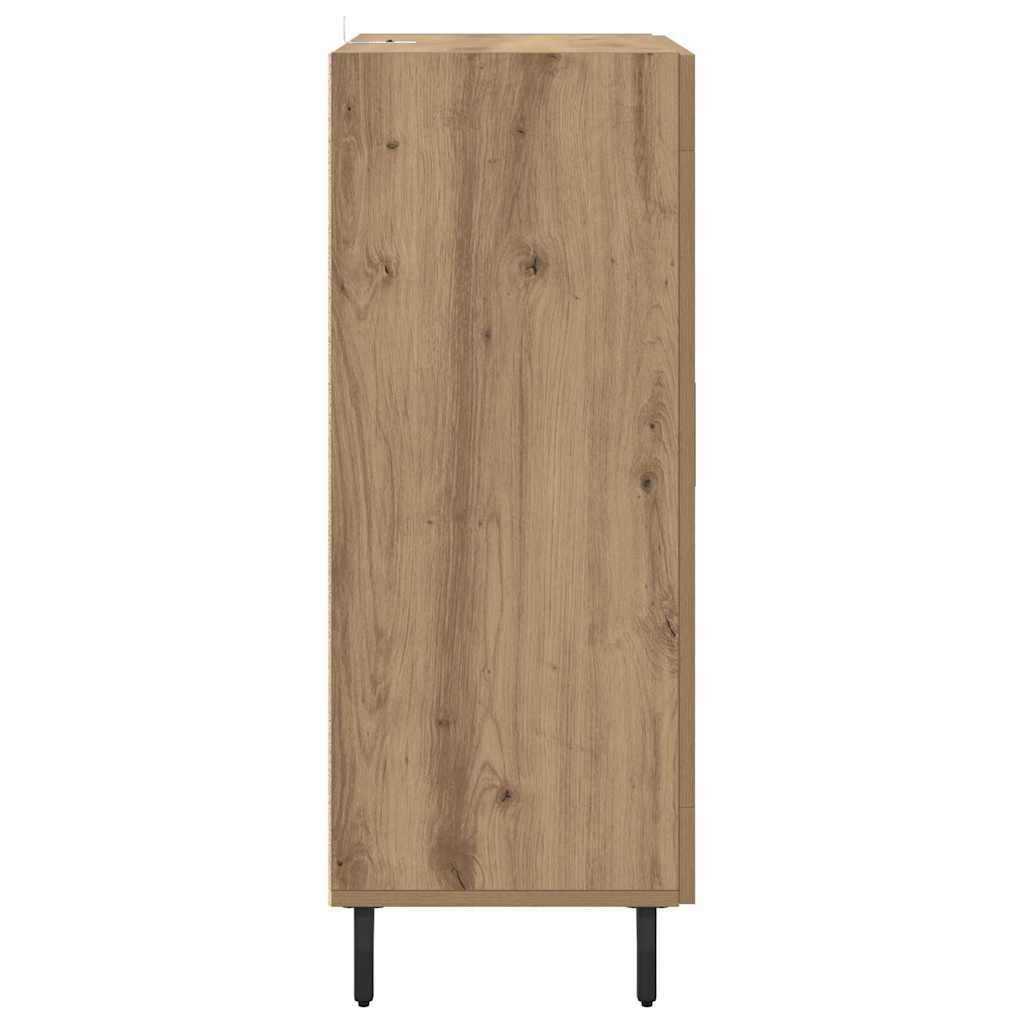 vidaXL Πλαϊνό γραφείο Artisan Oak 69,5 x 34 x 90 εκ.