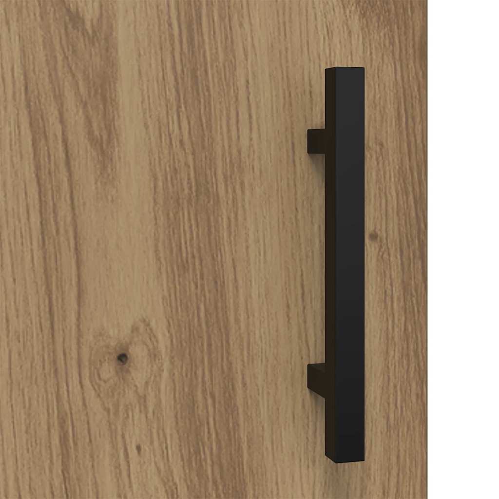 vidaXL Πλαϊνό γραφείο Artisan Oak 69,5 x 34 x 90 εκ.