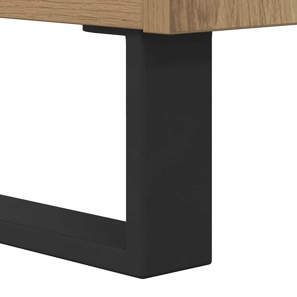 vidaXL Πλαϊνό γραφείο Artisan Oak 69,5 x 34 x 90 εκ.