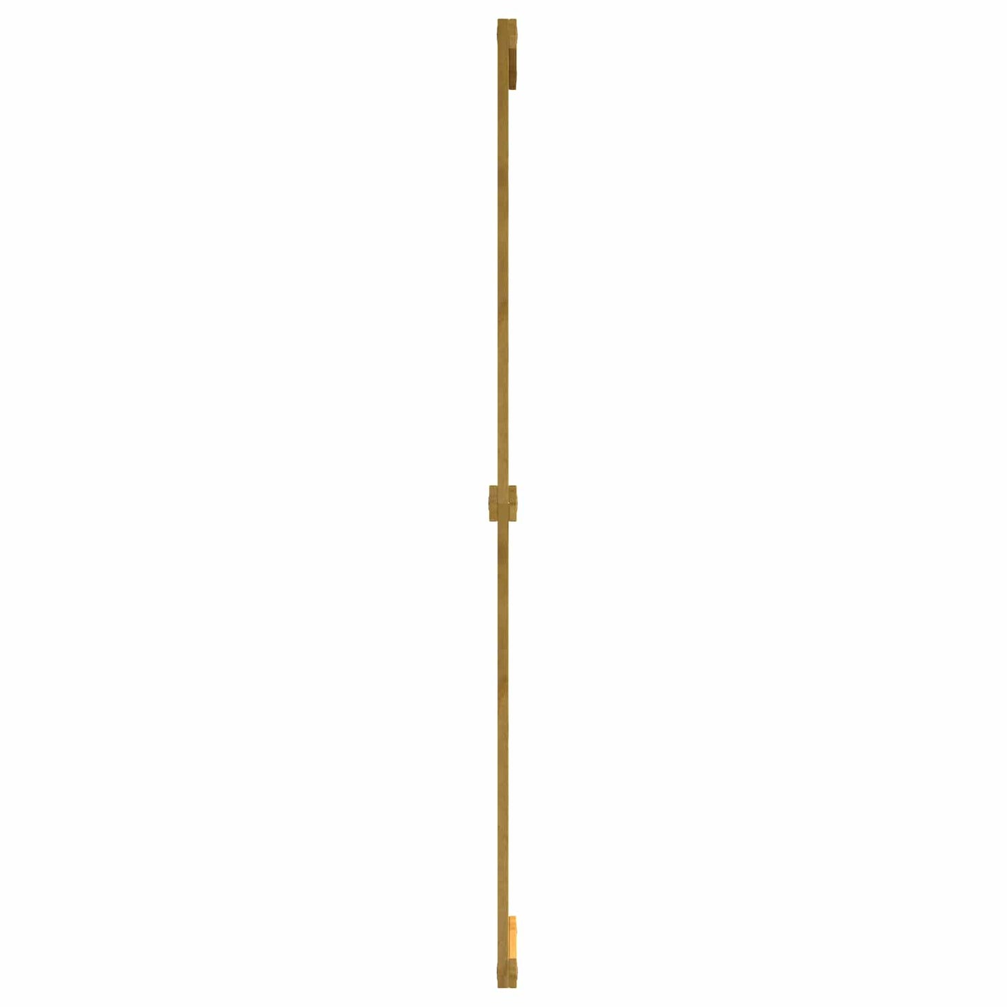 vidaXL Πόρτα αχυρώνα CORONA 80 x 210 cm Μασίφ Ξύλο Πεύκου Μέλι Καφέ