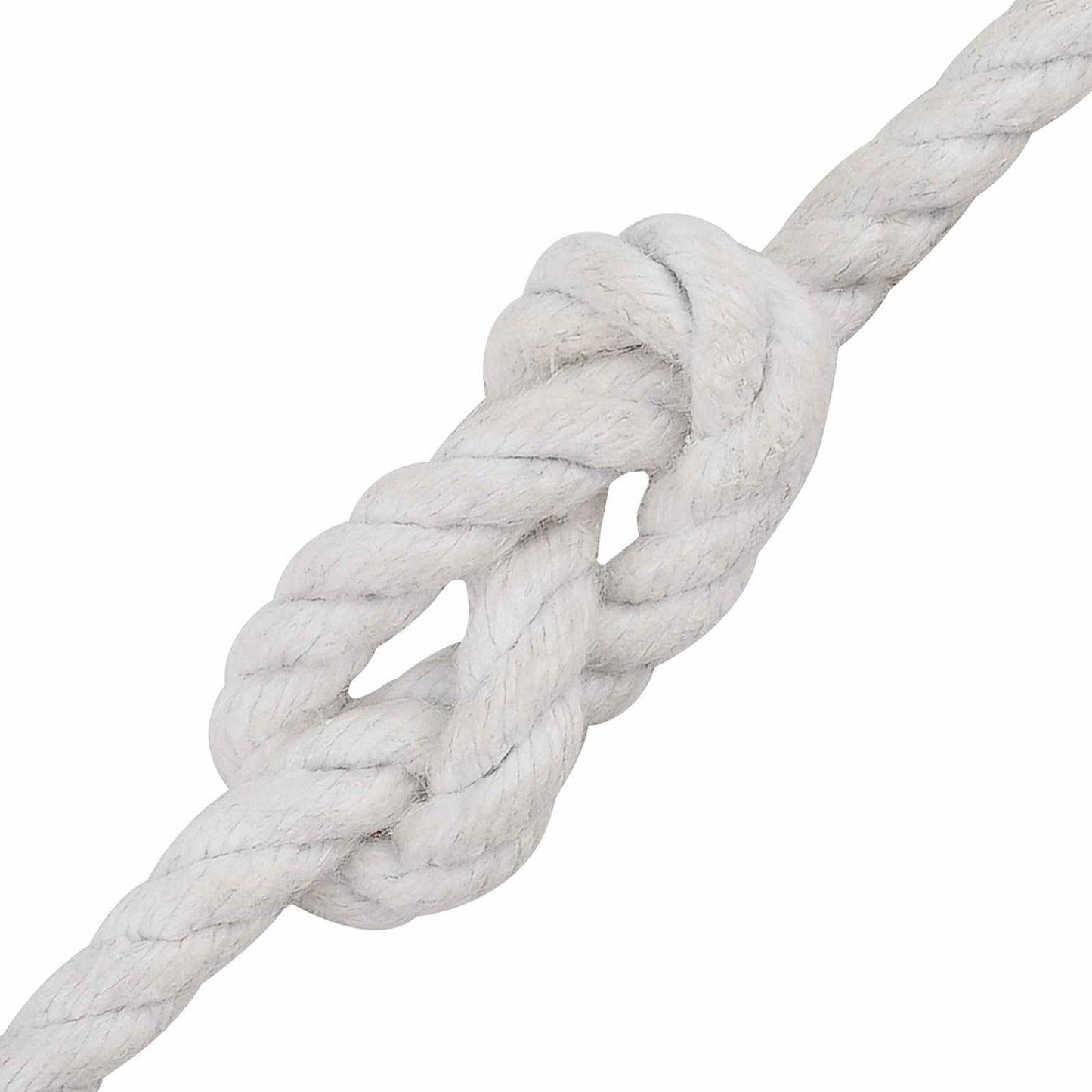 vidaXL Cotton Twine 4 mm 500 m Λευκό 100% Βαμβάκι