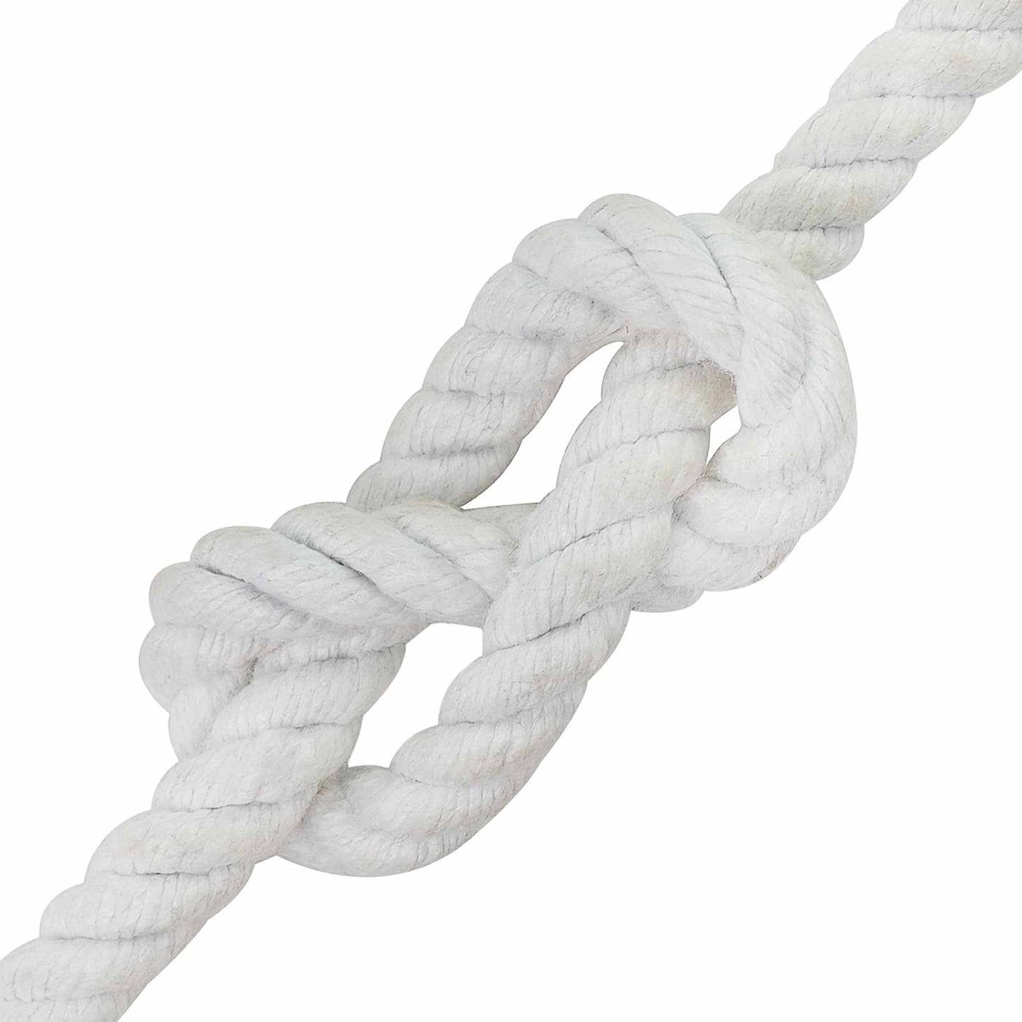 vidaXL Σχοινί Λευκό 1 x 1 x 25000 εκ Βαμβάκι