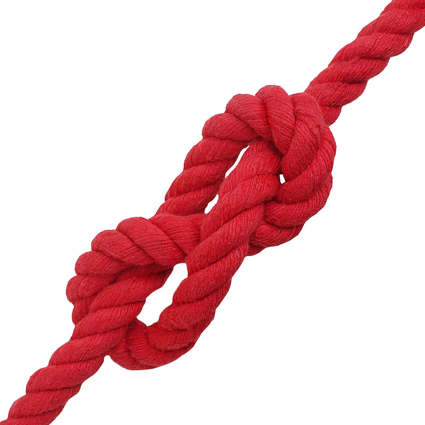 vidaXL Κωτόσχοινo 16 mm 50 m Κόκκινο 100% Βαμβάκι
