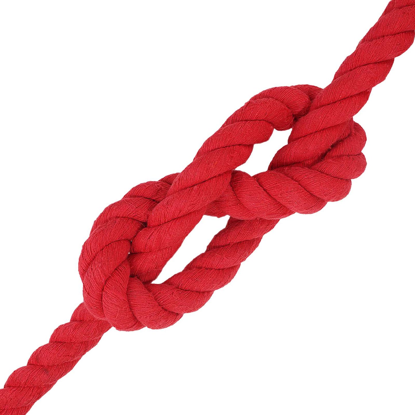 vidaXL Κωτόσχοινo 30 mm 25 m Κόκκινο 100% Βαμβάκι