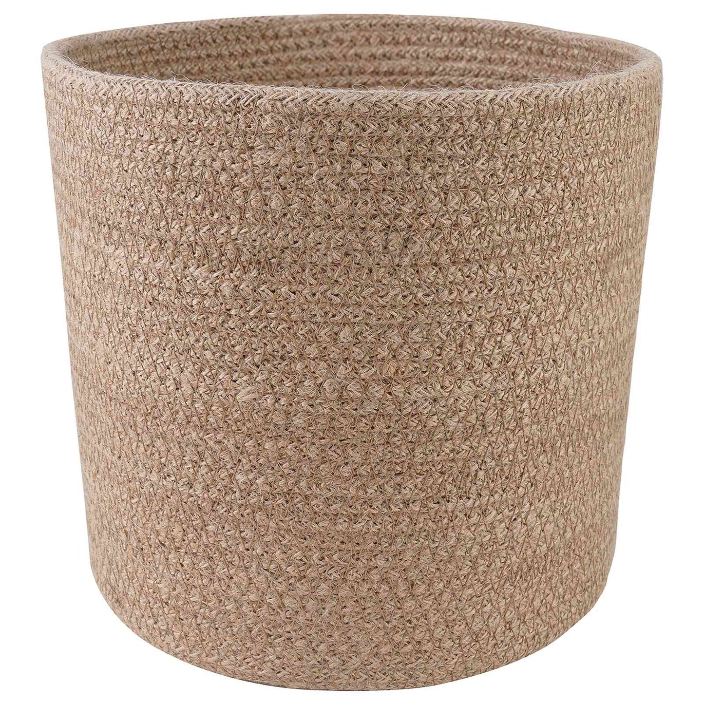 vidaXL Σετ Γλαστρών 2 pcs Φυσικό Ø 28 x 28 εκ 100% Γιούτα Τοσσά