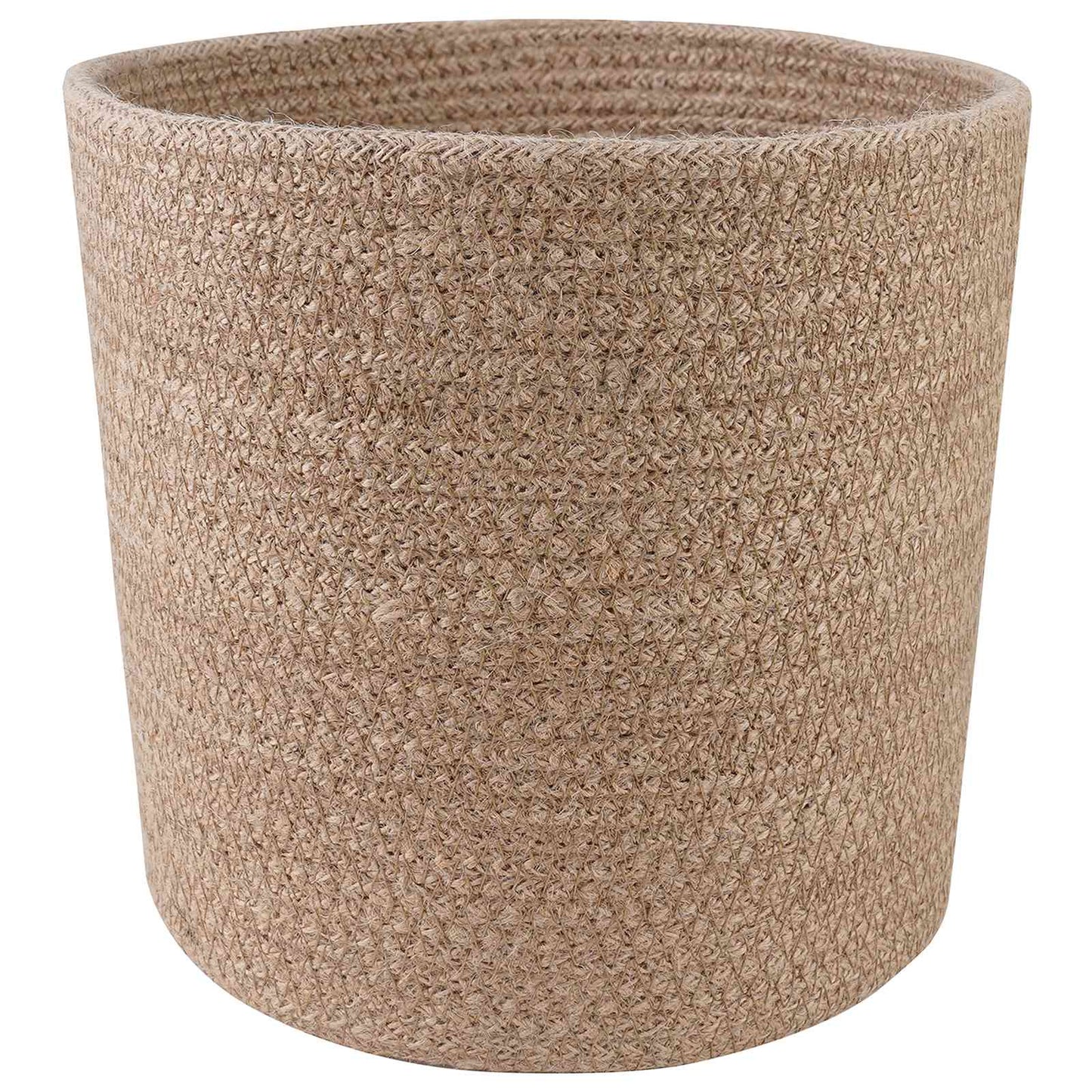 vidaXL Σετ Γλαστρών 2 pcs Φυσικό Ø 21 x 21 εκ 100% Γιούτα Τοσσά