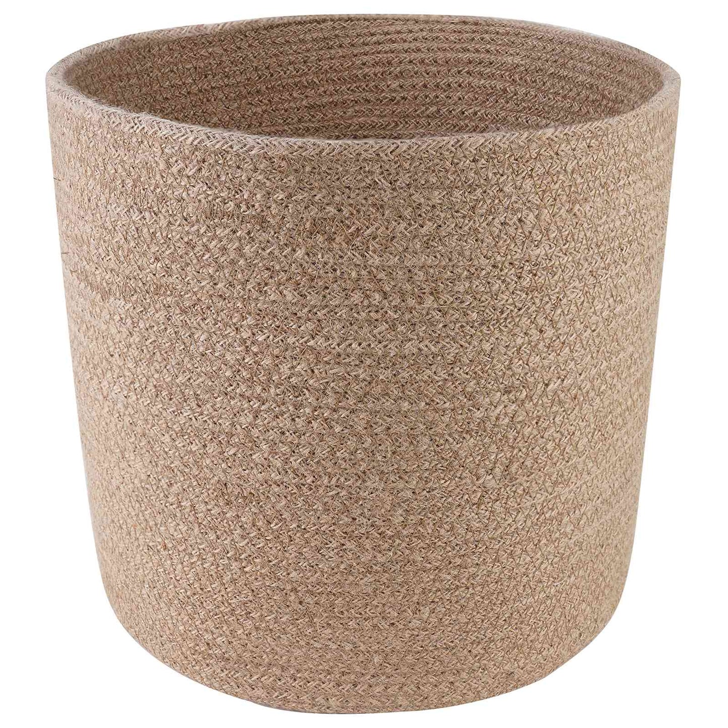 vidaXL Σετ Γλαστρών 2 pcs Φυσικό Ø 28 x 28 εκ 100% Γιούτα Τοσσά