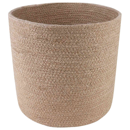 vidaXL Σετ Γλαστρών 2 pcs Φυσικό Ø 28 x 28 εκ 100% Γιούτα Τοσσά