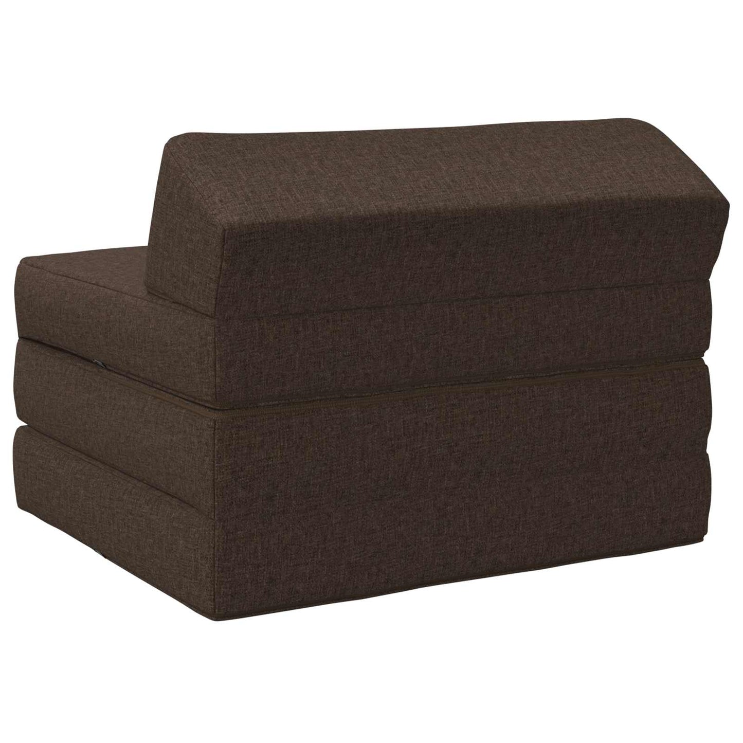 vidaXL Κρεβάτι Καναπέ Αναδιπλούμενο Taupe 200 x 70 x 10 εκ. Ύφασμα