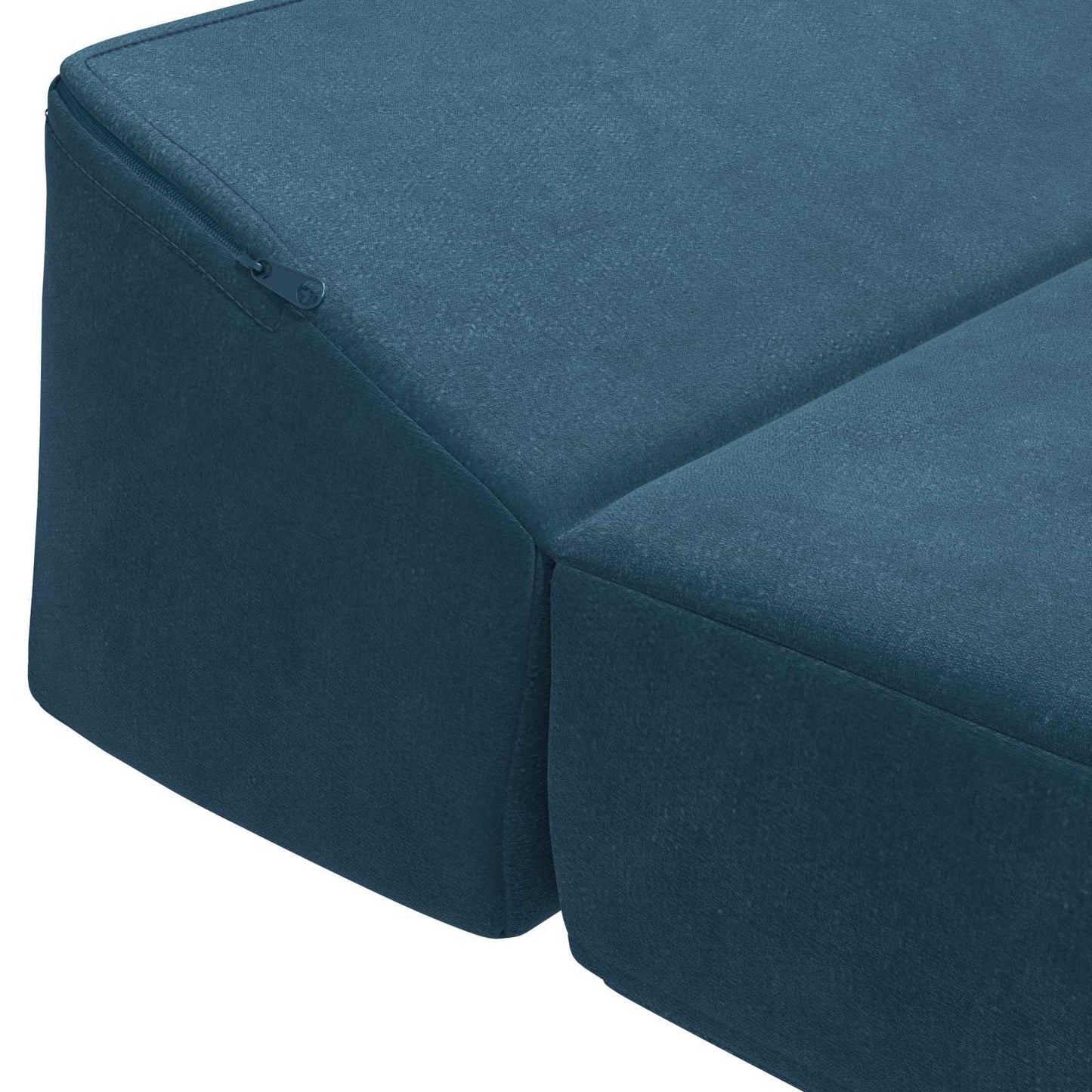 vidaXL Κρεβάτι Καναπέ Αναδιπλούμενο Μπλε 200 x 70 x 10 εκ. Βελούδο
