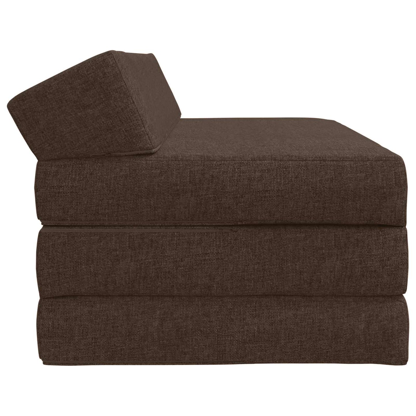 vidaXL Κρεβάτι Καναπέ Αναδιπλούμενο Taupe 120 x 60 x 49 εκ Ύφασμα