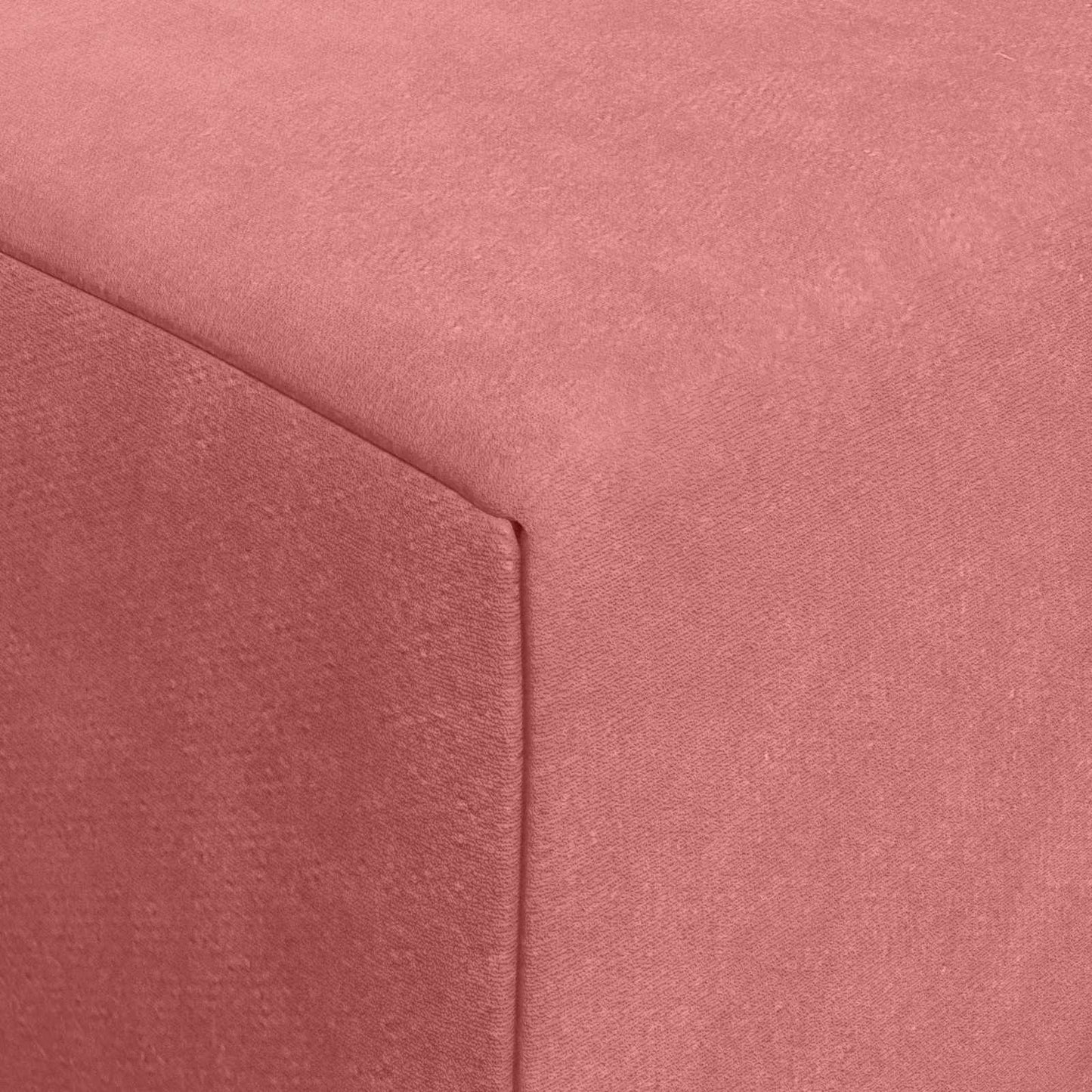 vidaXL Κρεβάτι Καναπέ Αναδιπλούμενο Ροζ 120 x 60 x 49 εκ Ύφασμα