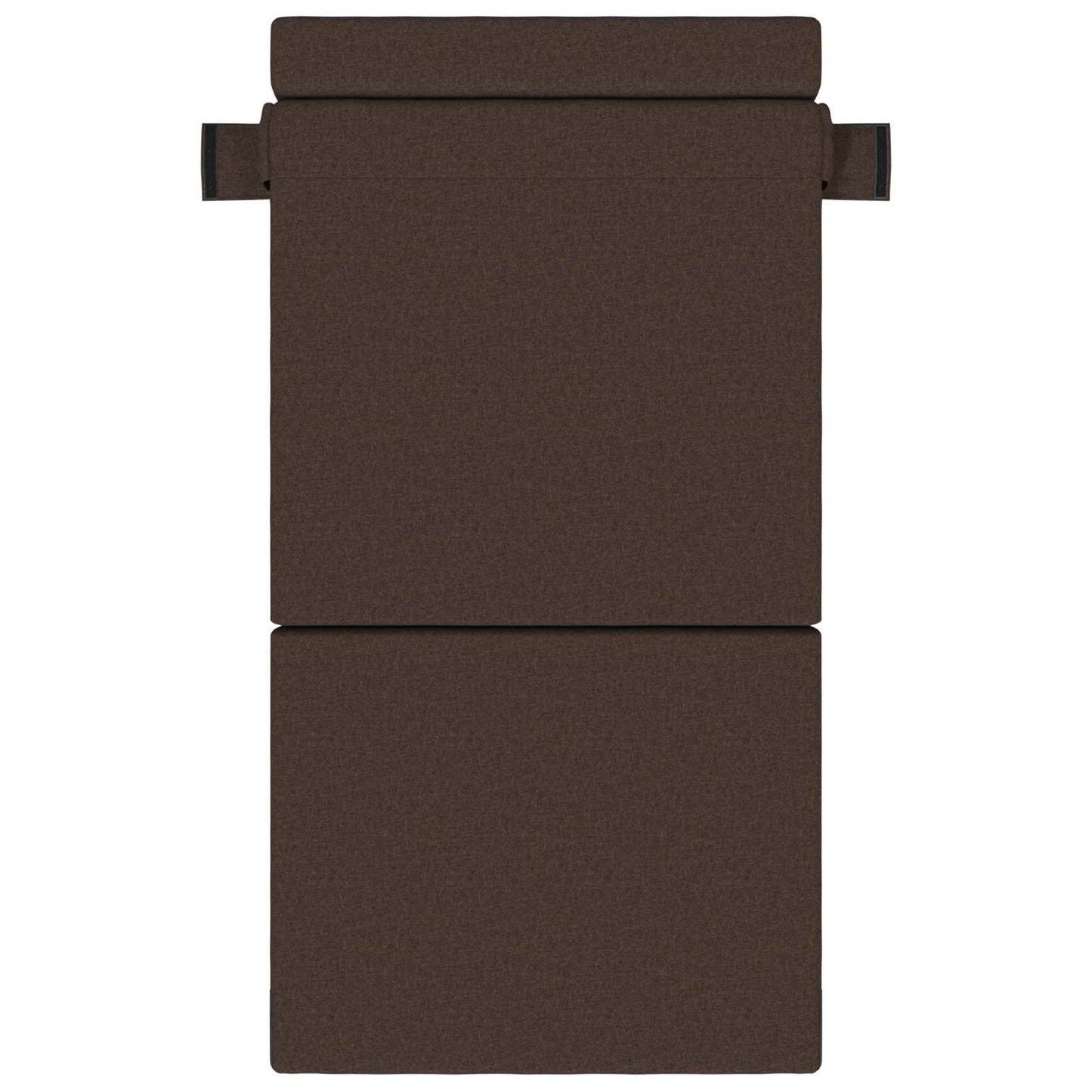 vidaXL Κρεβάτι Καναπέ Αναδιπλούμενο Taupe 70 x 72 x 60 εκ Ύφασμα