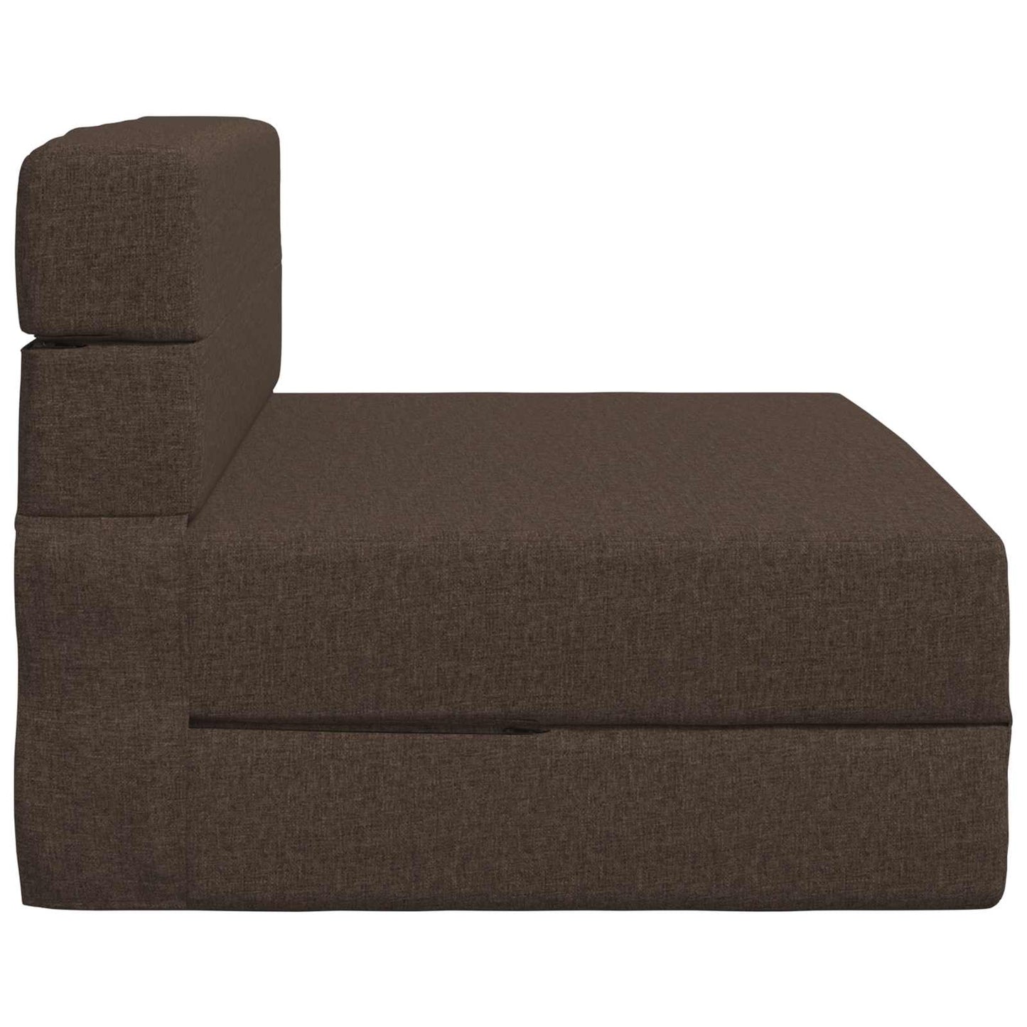 vidaXL Κρεβάτι Καναπέ Αναδιπλούμενο Taupe 70 x 72 x 60 εκ Ύφασμα
