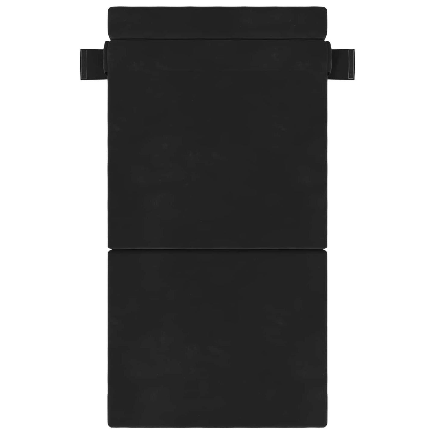 vidaXL Κρεβάτι Καναπέ Αναδιπλούμενο Μαύρο 70 x 80 x 60 εκ. Ύφασμα