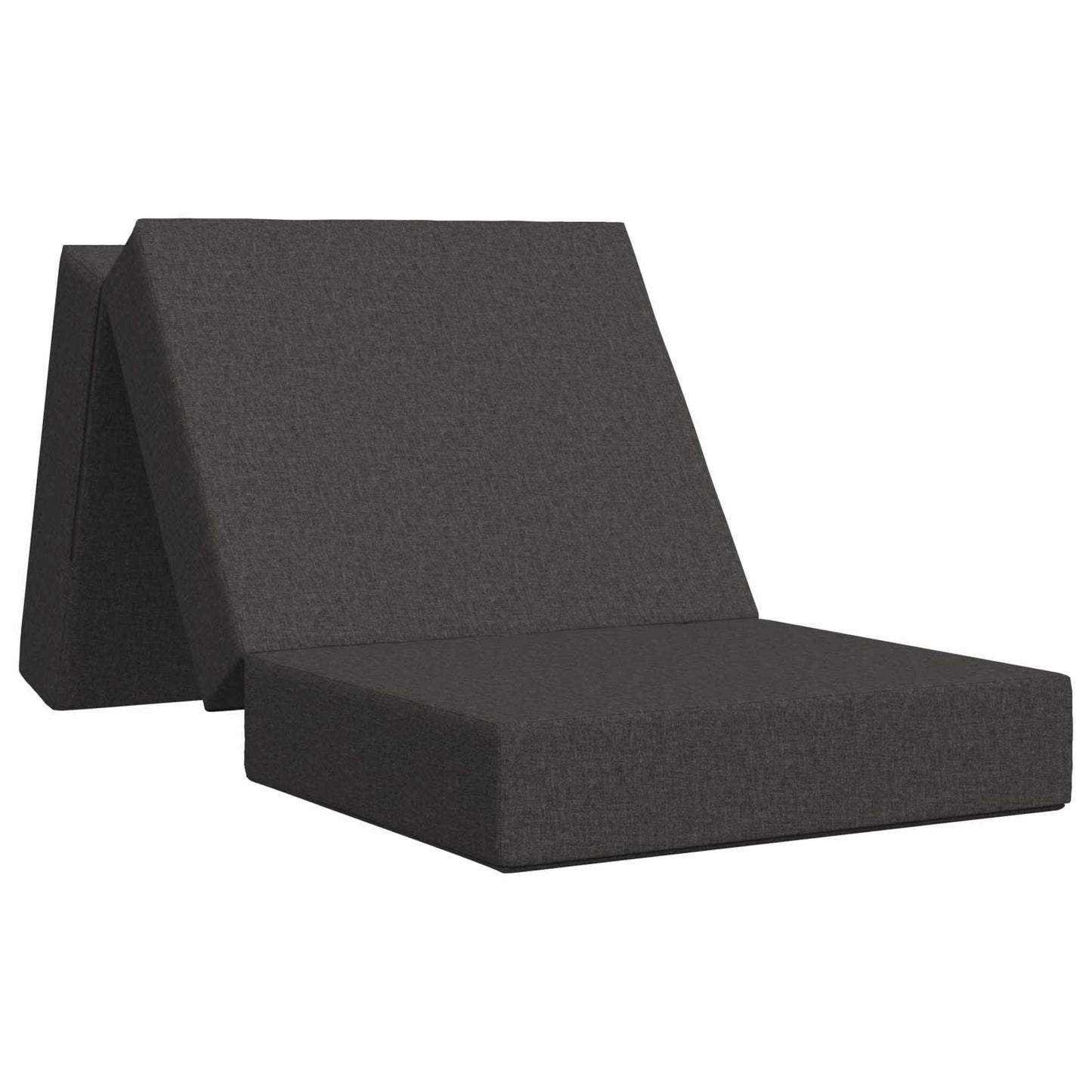 vidaXL Κρεβάτι Καναπέ Αναδιπλούμενο 190 x 75 x 15 cm Σκούρο Γκρι