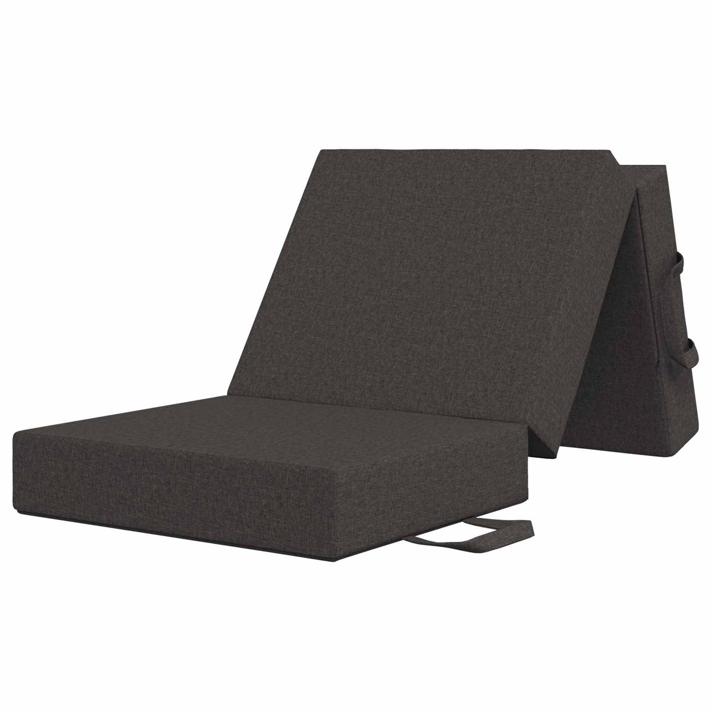 vidaXL Κρεβάτι Καναπέ Αναδιπλούμενο 190 x 75 x 15 cm Σκούρο Γκρι