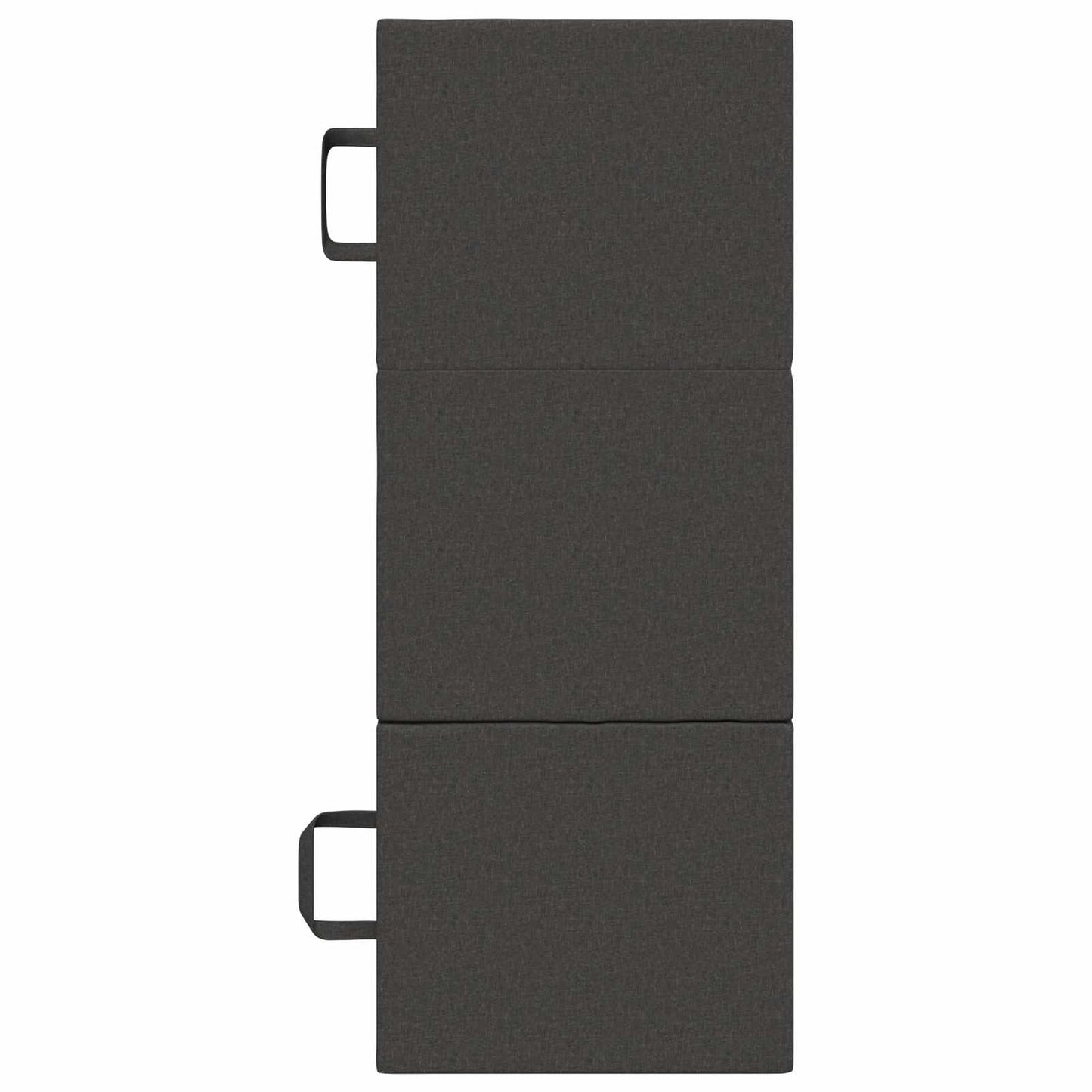 vidaXL Κρεβάτι Καναπέ Αναδιπλούμενο 190 x 75 x 15 cm Σκούρο Γκρι