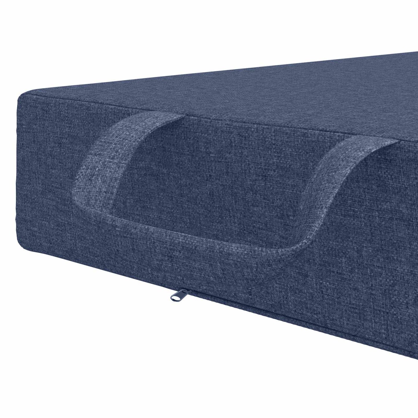 vidaXL Κρεβάτι Καναπέ Αναδιπλούμενο 190 x 75 x 15 cm Μπλε