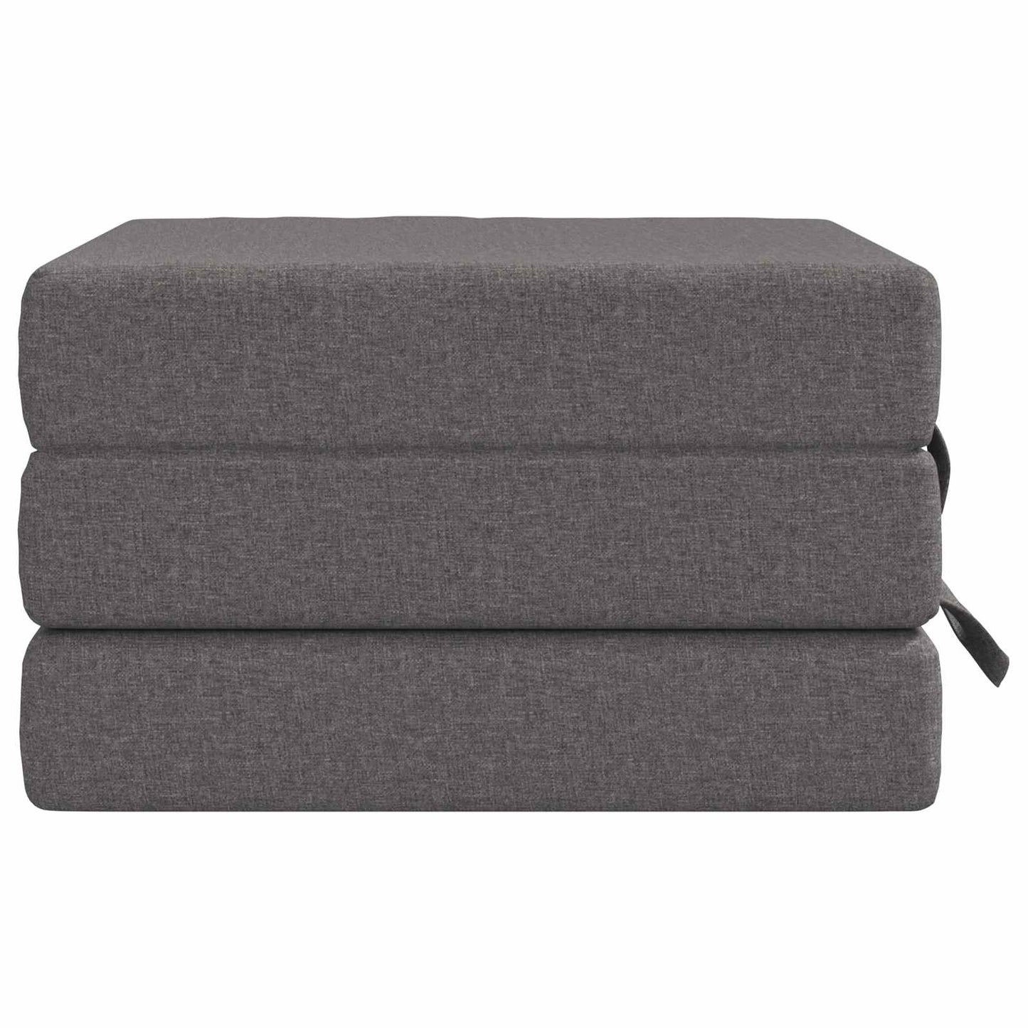 vidaXL Κρεβάτι Καναπέ Αναδιπλούμενο 190 x 90 x 15 cm Ανοιχτό γκρι