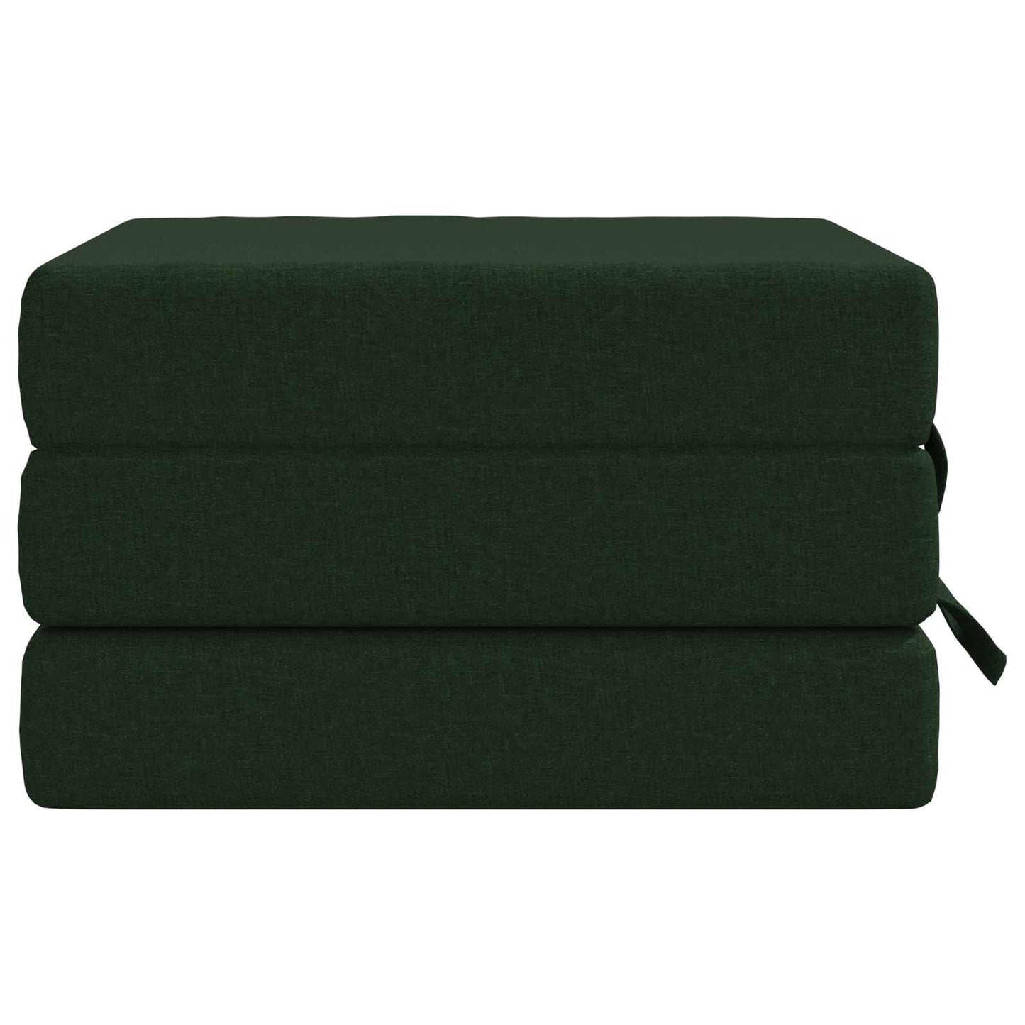 vidaXL Κρεβάτι Καναπέ Αναδιπλούμενο 90 x 63 x 45 cm Σκούρο Πράσινο