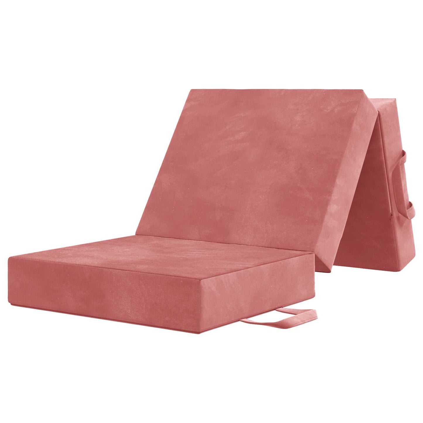vidaXL Κρεβάτι Καναπέ Αναδιπλούμενο 90 x 63 x 45 cm Ροζ