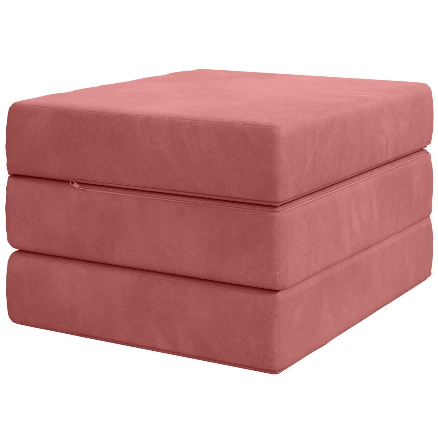 vidaXL Κρεβάτι Καναπέ Αναδιπλούμενο 90 x 63 x 45 cm Ροζ