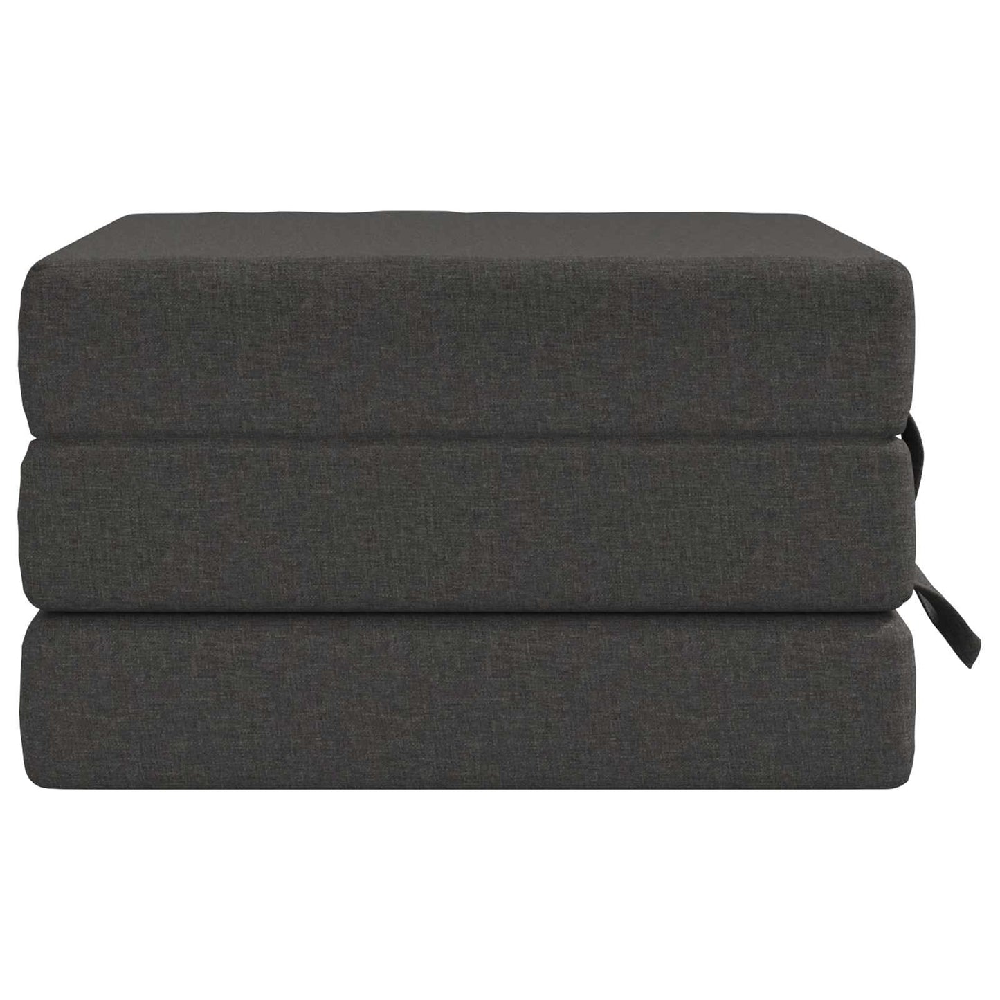 vidaXL Κρεβάτι Καναπέ Αναδιπλούμενο 200 x 75 x 15 cm Σκούρο Γκρι