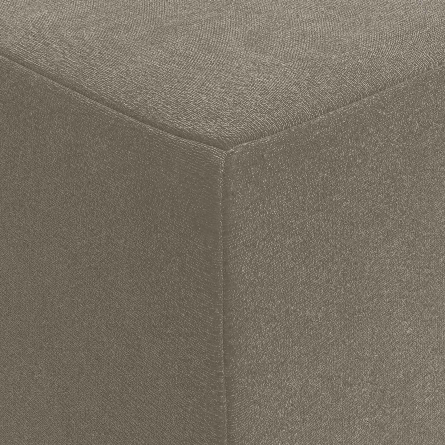 vidaXL Κρεβάτι Καναπέ Αναδιπλούμενο 200 x 75 x 15 cm Ανοιχτό γκρι