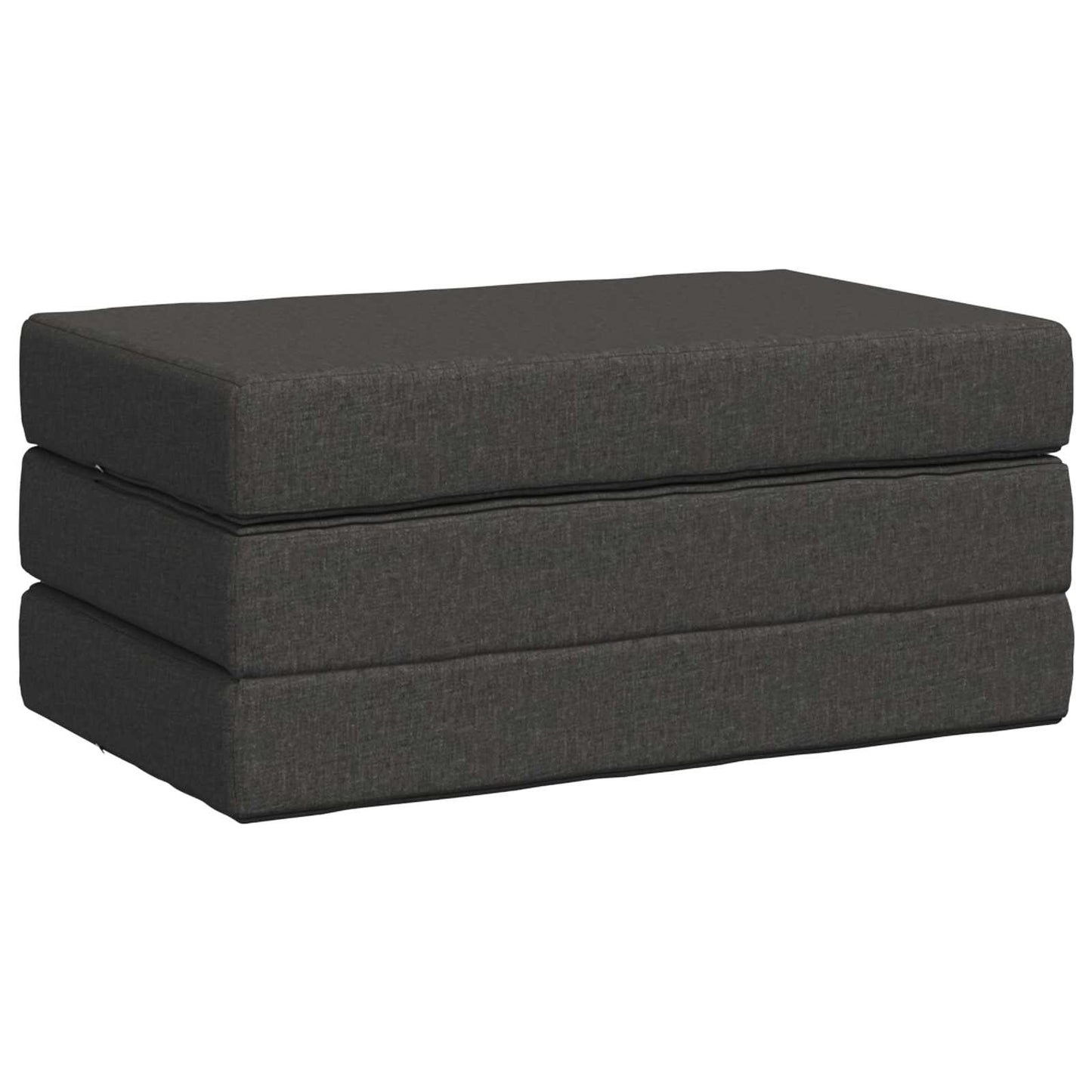 vidaXL Κρεβάτι Καναπέ Αναδιπλούμενο 200 x 80 x 15 cm Σκούρο Γκρι