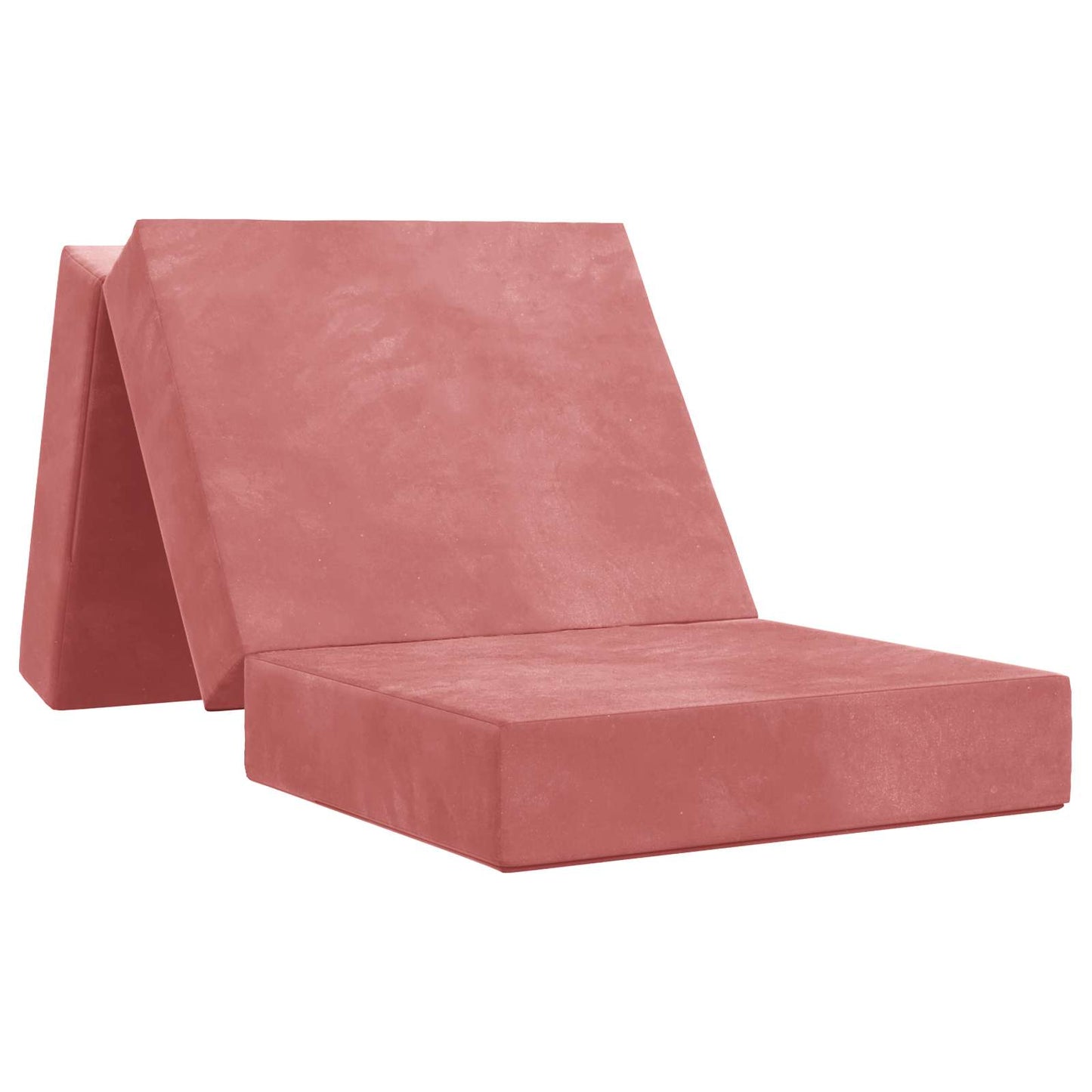 vidaXL Κρεβάτι Καναπέ Αναδιπλούμενο 90 x 67 x 45 cm Ροζ