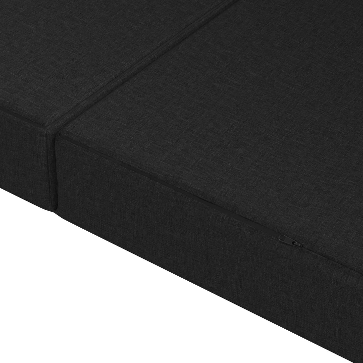 vidaXL Κρεβάτι Καναπέ Αναδιπλούμενο 100 x 67 x 45 εκ Μαύρο