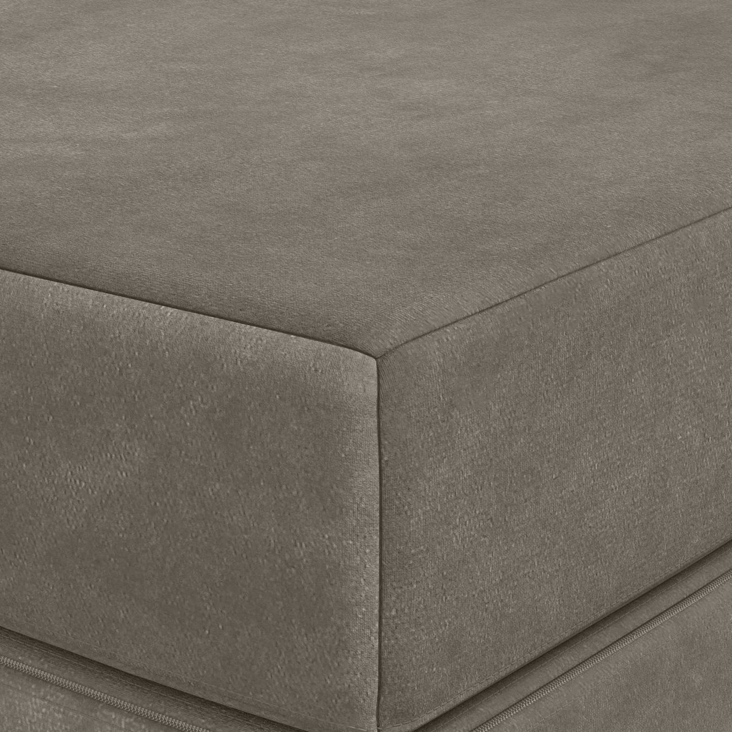 vidaXL Κρεβάτι Καναπέ Αναδιπλούμενο 200 x 100 x 15 cm Ανοιχτό γκρι