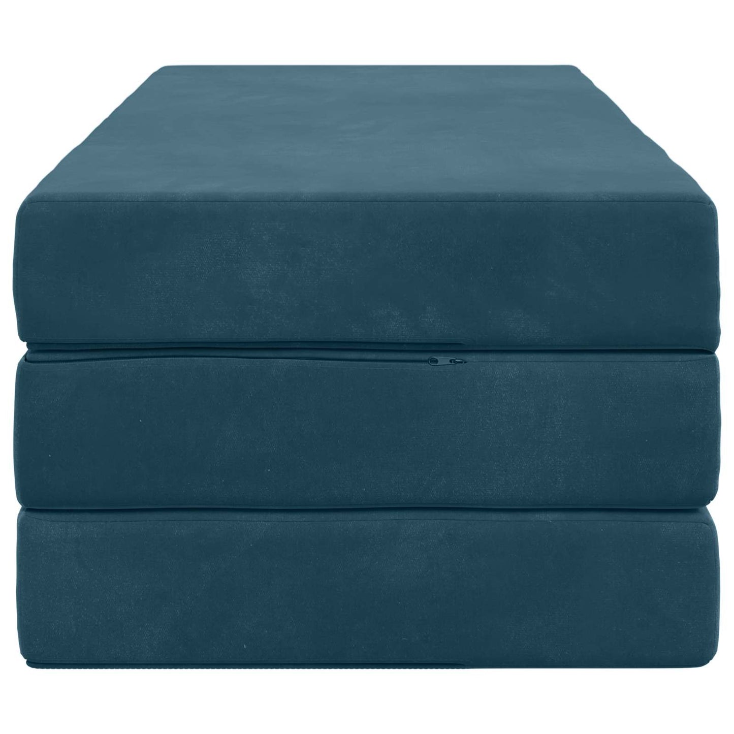 vidaXL Κρεβάτι Καναπέ Αναδιπλούμενο 120 x 67 x 45 cm Μπλε