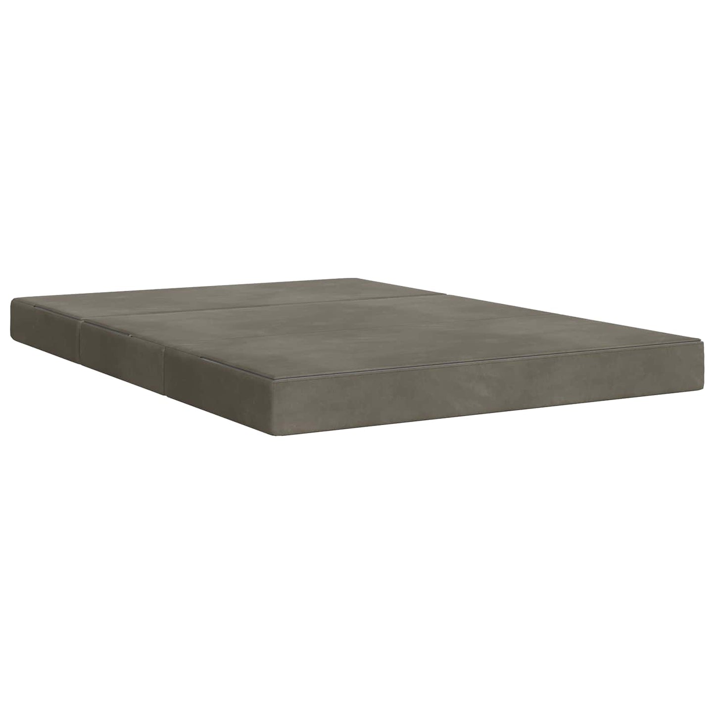 vidaXL Κρεβάτι Καναπέ Αναδιπλούμενο 200 x 120 x 15 cm Ανοιχτό γκρι