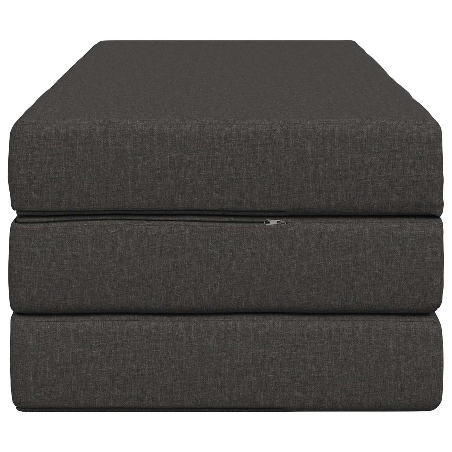 vidaXL Κρεβάτι Καναπέ Αναδιπλούμενο 200 x 140 x 15 cm Σκούρο Γκρι