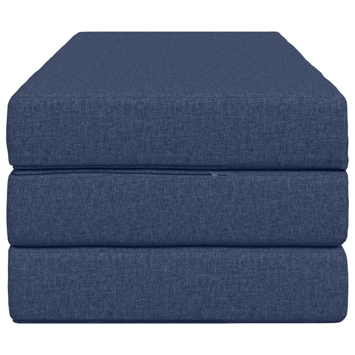 vidaXL Κρεβάτι Καναπέ Αναδιπλούμενο 140 x 67 x 45 cm Μπλε