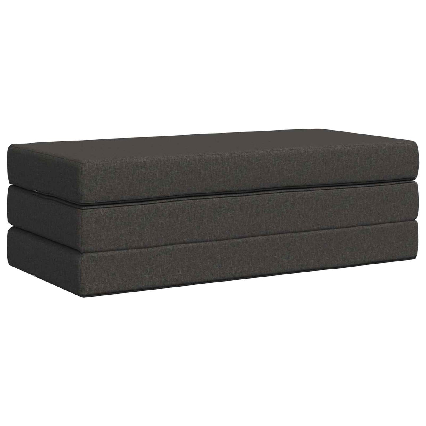 vidaXL Κρεβάτι Καναπέ Αναδιπλούμενο 200 x 160 x 15 cm Σκούρο Γκρι